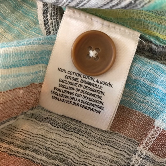 ANTHROPOLOGIE HOLDING HORSES GAUZE SLEEVELESS TOP - Picture 7 of 8